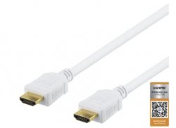 Belkin Premium HDMI-kabel, 1m, 4K, 3D, hvid