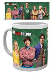 Mug The Big Bang Theory, alle hovedpersonerne