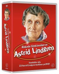 Elskede film klassikere af Astrid Lindgren - Alle 23 film - Box (23 diske) DVD