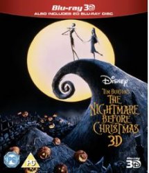 The Nightmare Before Christmas (Blu-ray 3D) (Import Sv.Text)