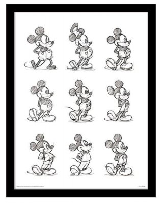 Disney Mickey vintage indrammet