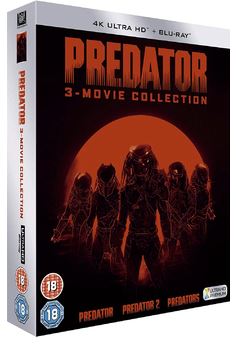Predator Trilogy - Predator Predator + 2 + Predator 4K Ultra HD + Blu-Ray (import)