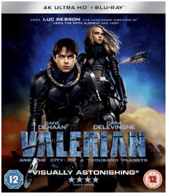 Valerian And The City Of A Thousand Planeter 4K Ultra HD bluray 