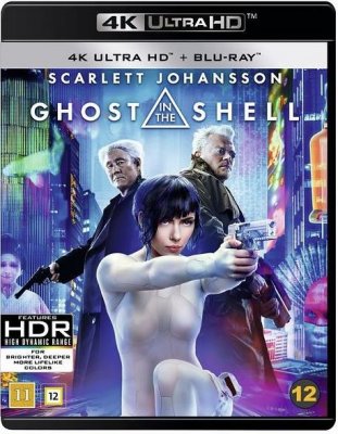 Ghost in the Shell (4k) (UHD) (2 Disc) Bluray