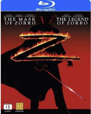 The Legend af Zorro + The Mask of Zorro Bluray