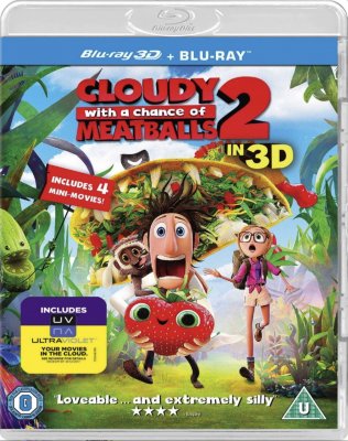DET REGNER MED FRIKADELLER 2 3D Blu-Ray