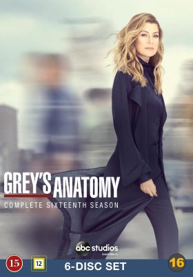 greys anatomy säsong 16 dvd
