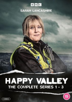 happy valley säsong 1-3 dvd