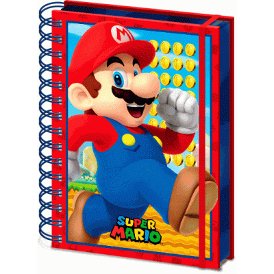 Nintendo Super Mario A5 Wiro notebook
