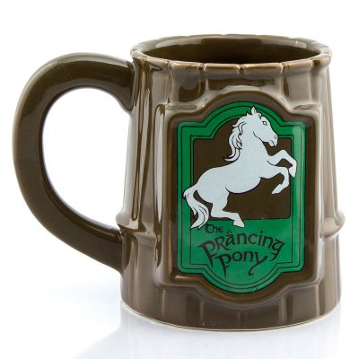 Lord of the Rings Prancing Pony 3D mug