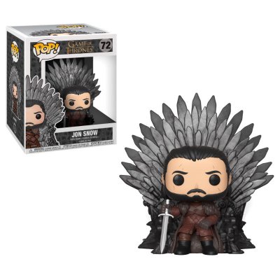 Funko POP figur Game of Thrones Jon Snow Sittandes på tronen