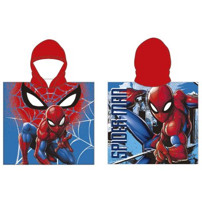 Marvel Spiderman poncho håndklæde