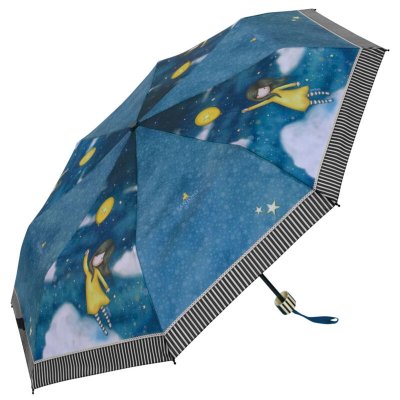 Gorjuss Fly Away With Me manual folding umbrella 54cm