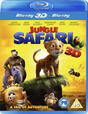 jungle safari 3d bluray