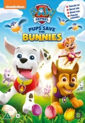 paw patrol pups save the bunnies dvd