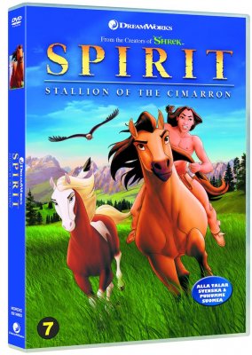 spirit hästen från vildmarken dvd