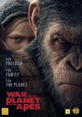 war for the planet of the apes dvd