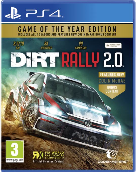 Køb DiRT Rally 2.0 (PS4) til en pris - Filmhylden.dk